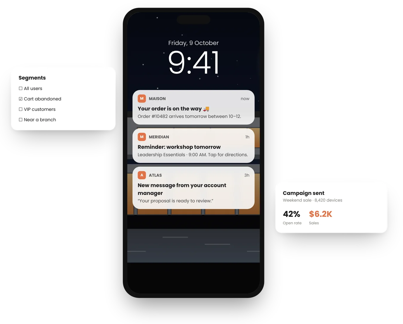 Bring users back, at the right moment