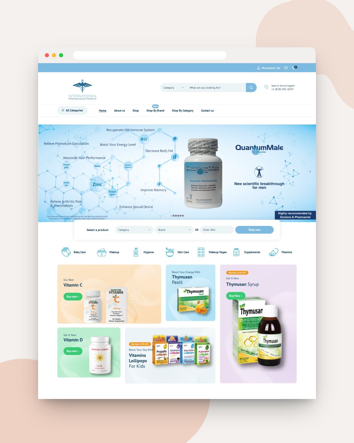 IPP LLC website mockup