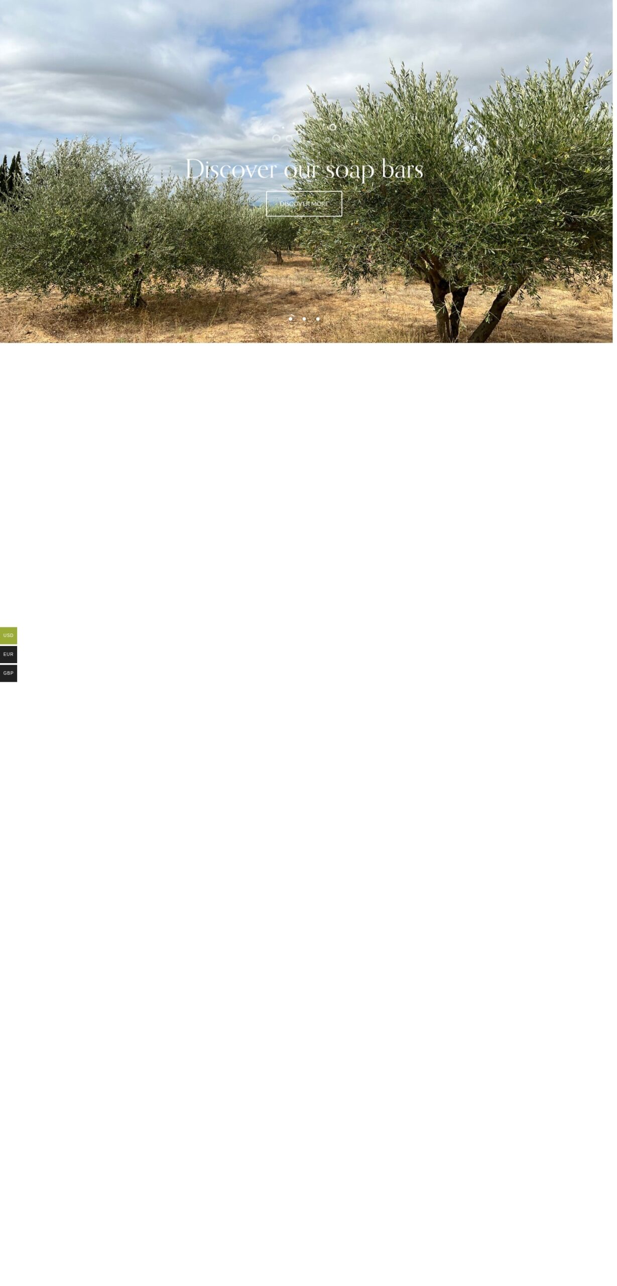 Khawabi Soap website – desktop screenshot