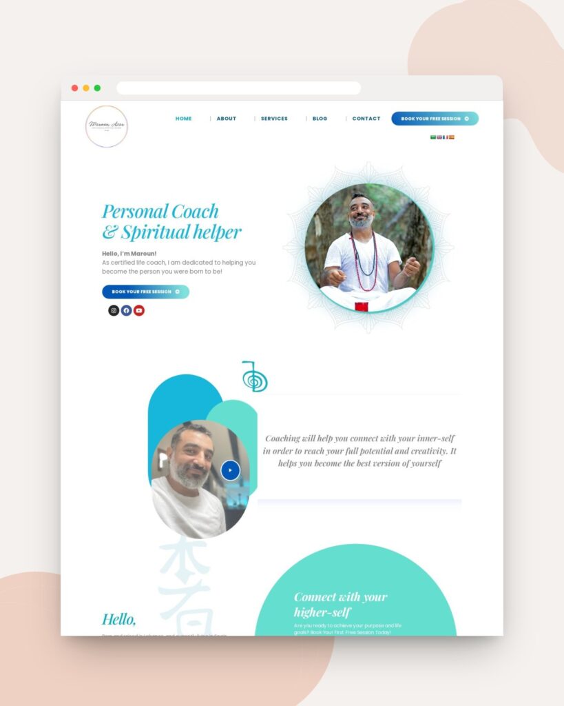 Maroun Azar website designed and developed by 88medias
