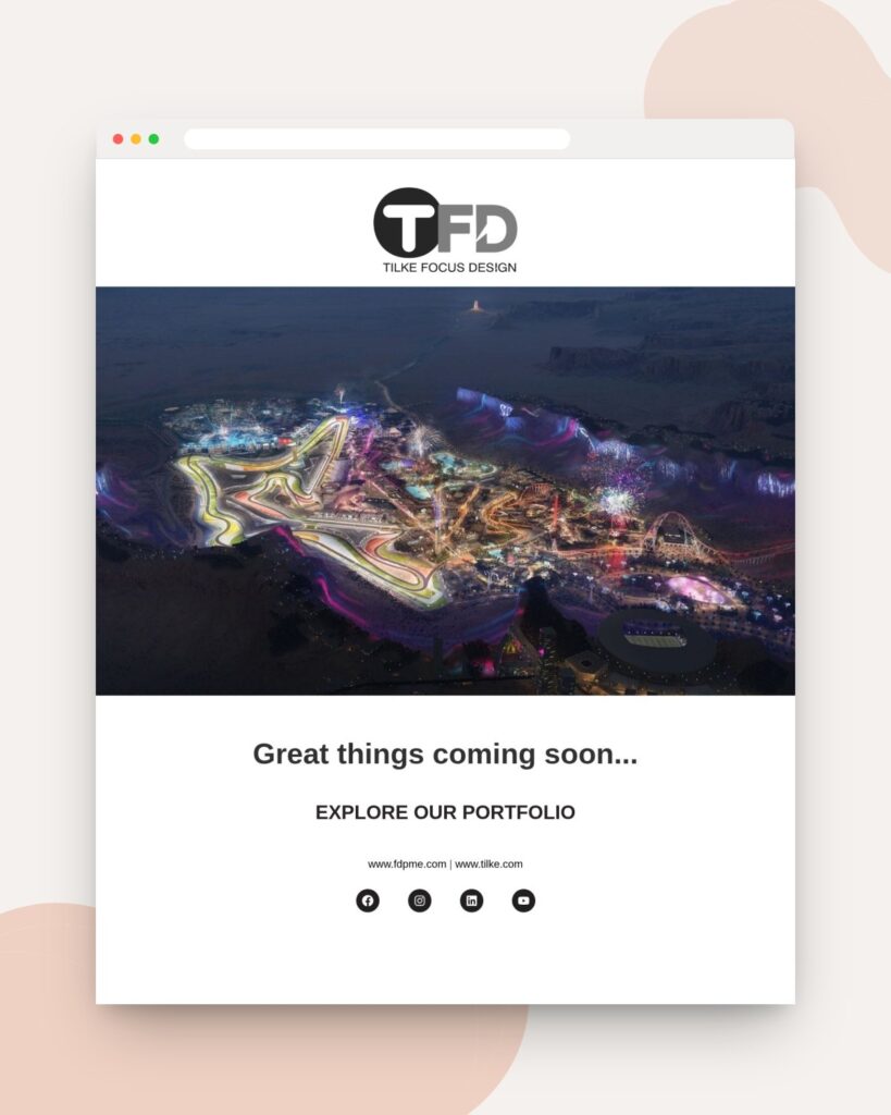 Tilke Focus Design website designed and developed by 88medias